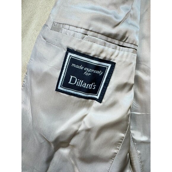 Ralph Lauren Mens Blazer Size 42T Beige Made In Canada - Picture 4 of 13